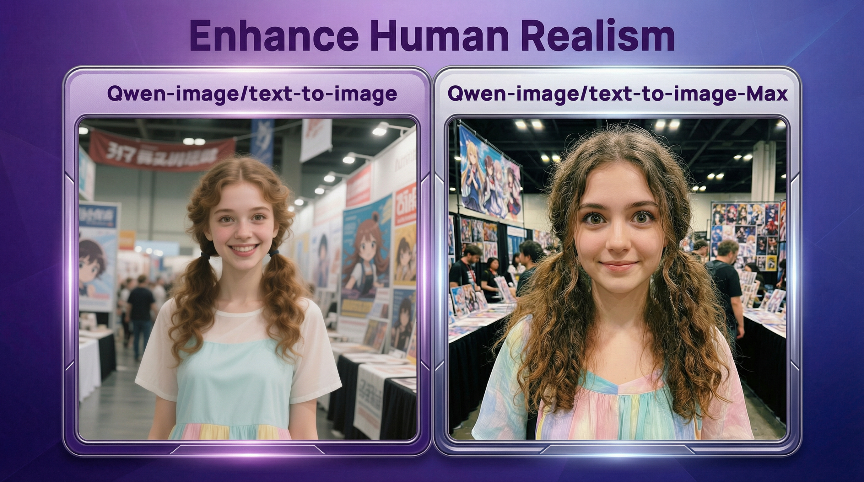 Verbeter menselijk realisme met Qwen-Image API