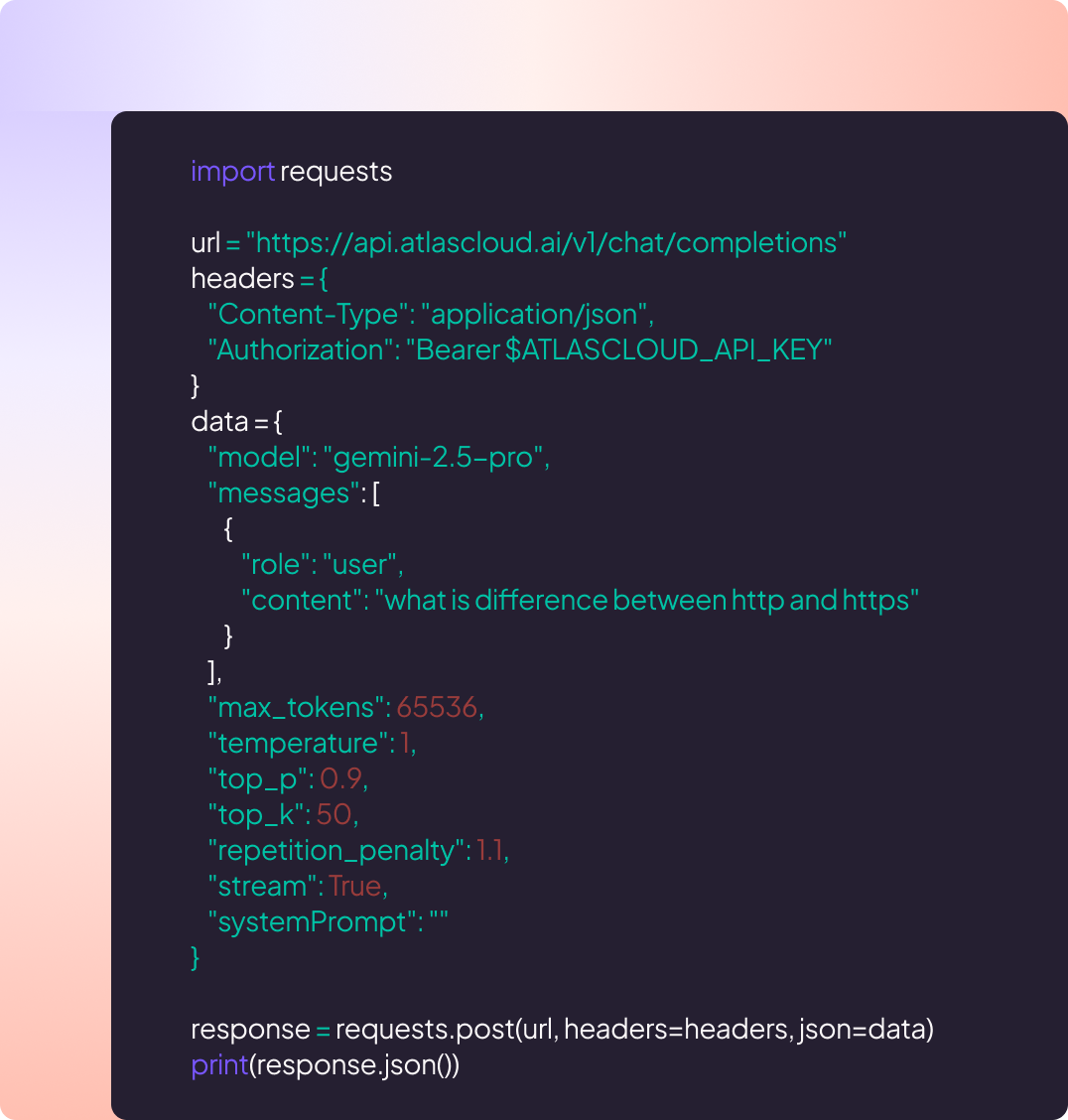 Code Example