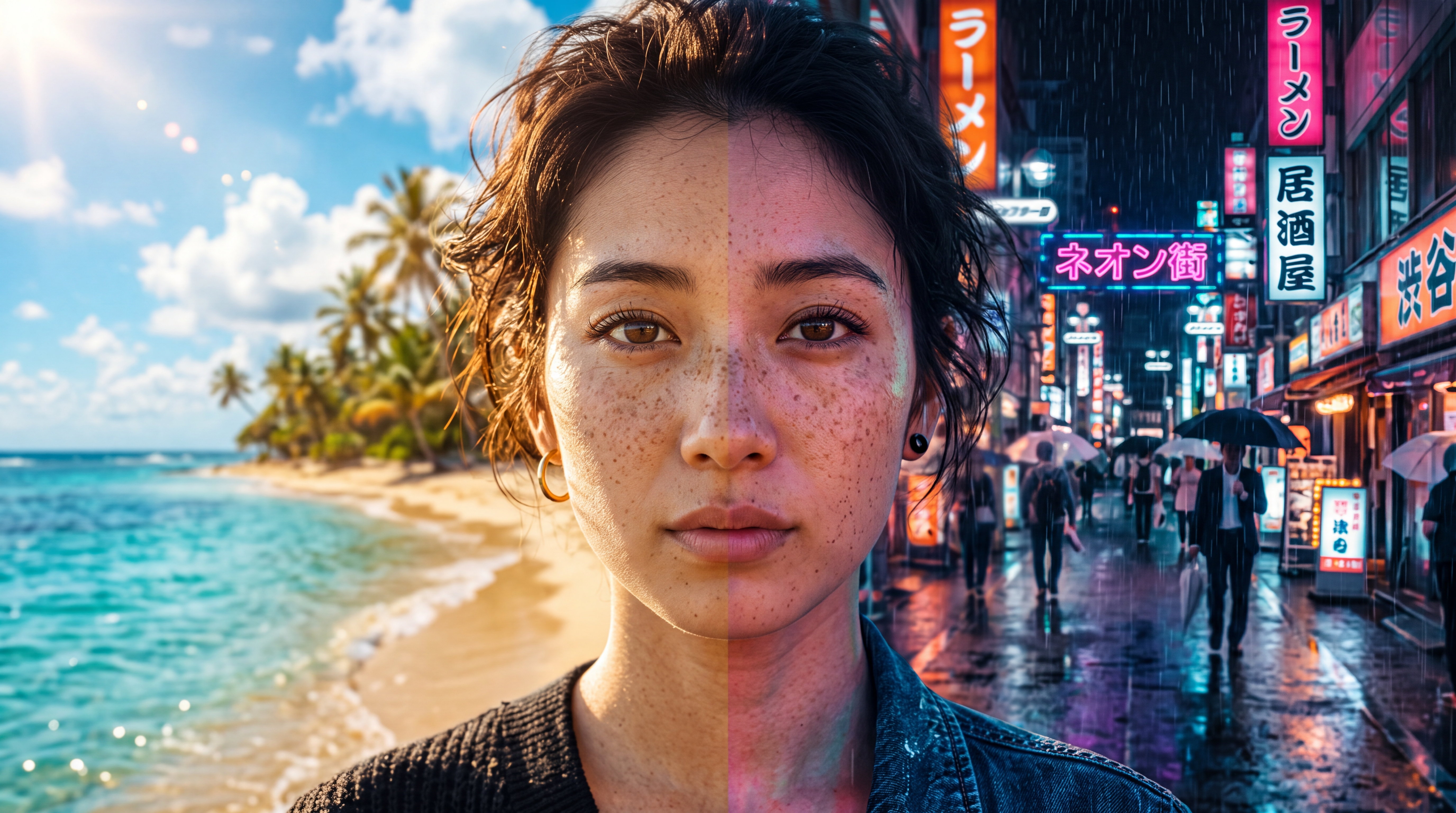 Natural-Language Editing Without Masks