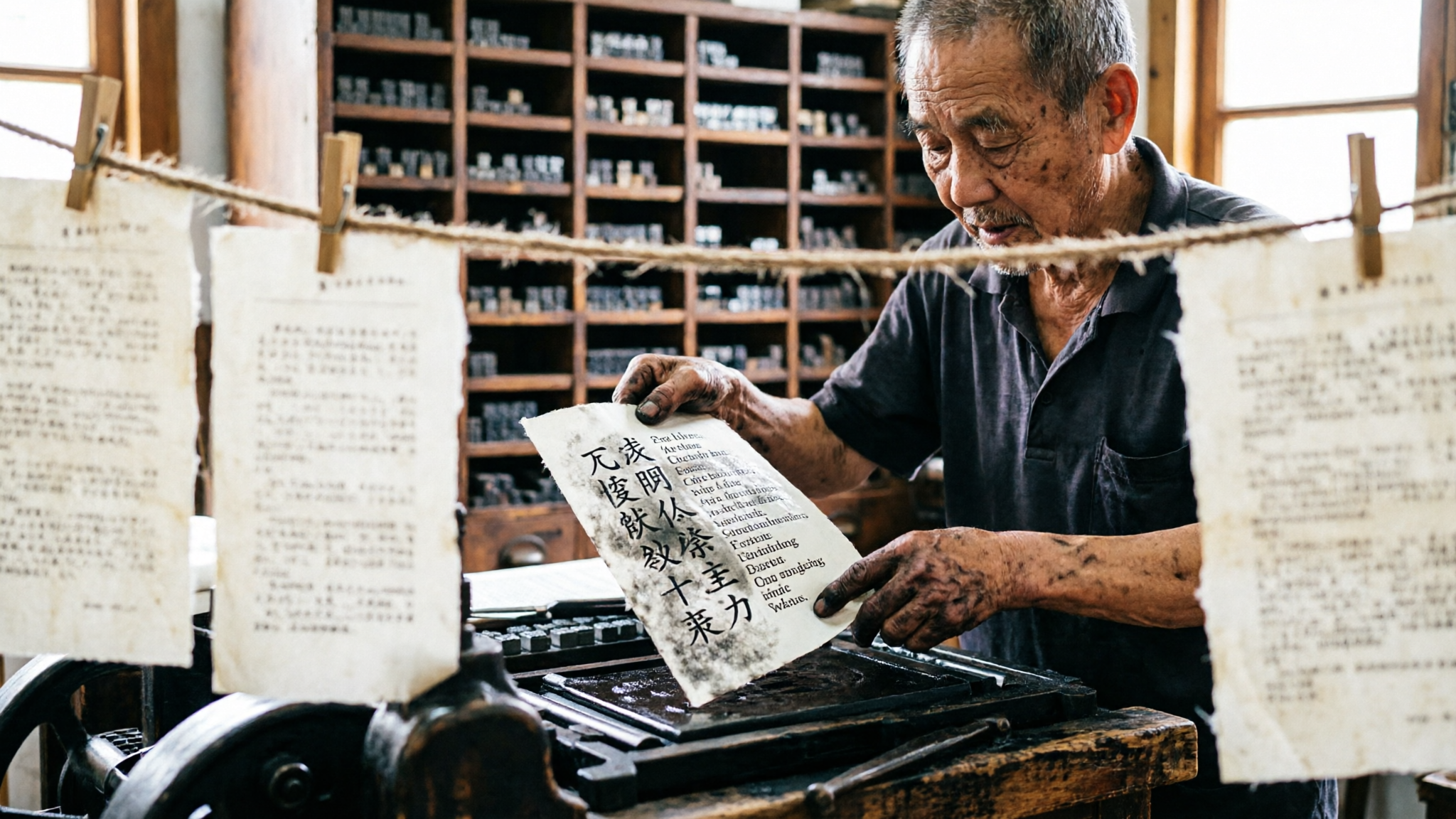 Bilingual Typography Built In