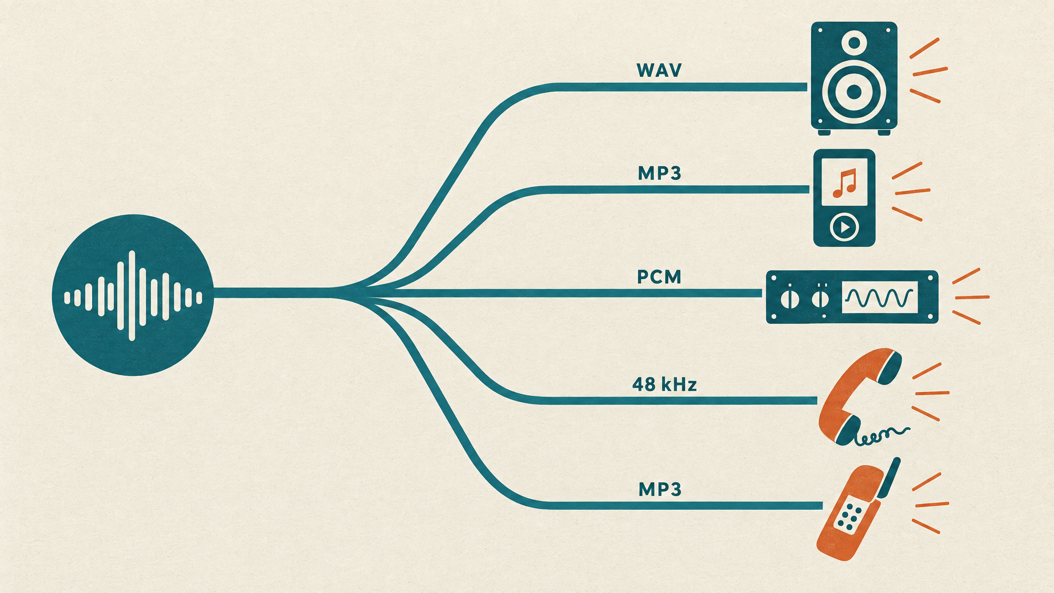 Five Audio Codecs