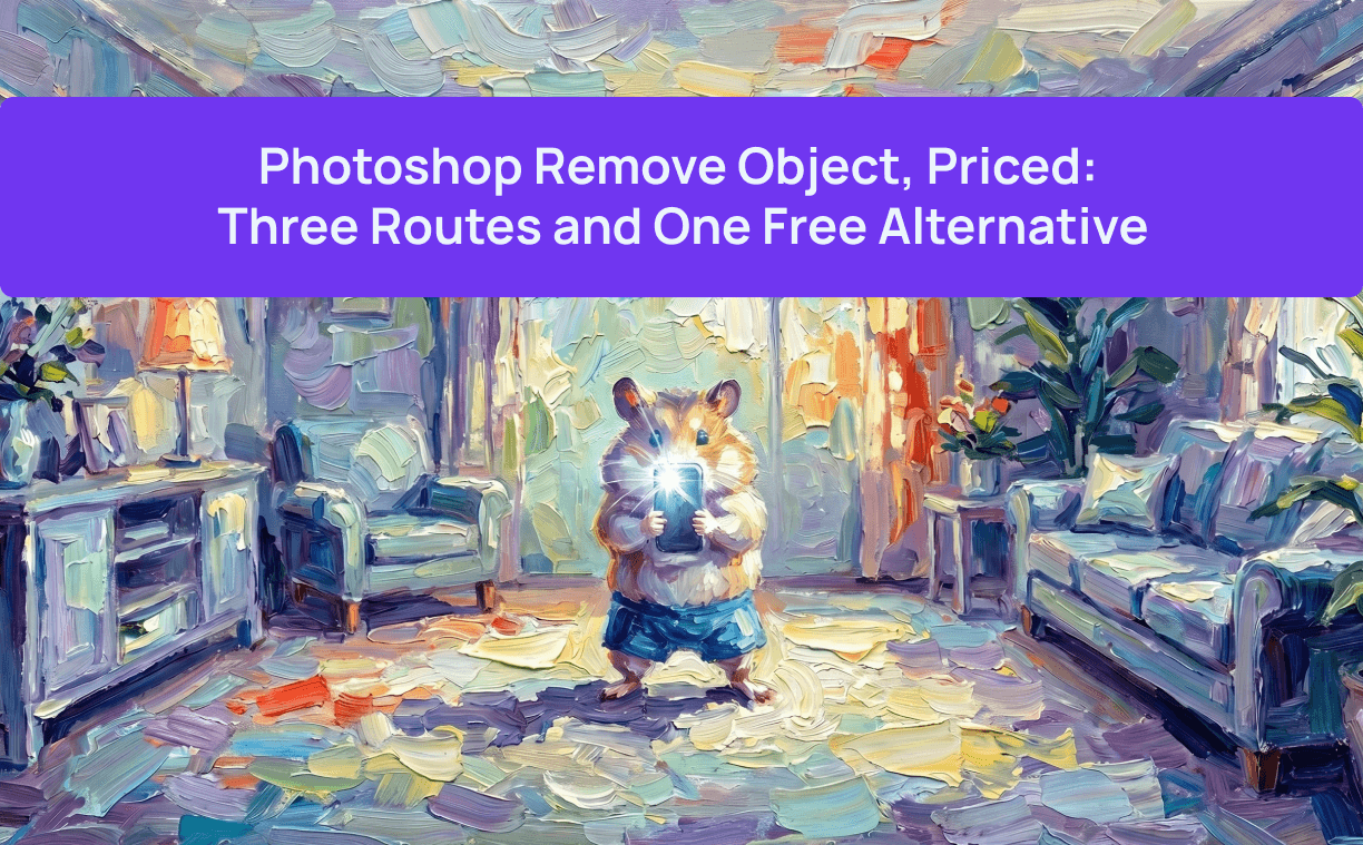Eliminar objetos en Photoshop, de pago: tres rutas y una alternativa gratuita