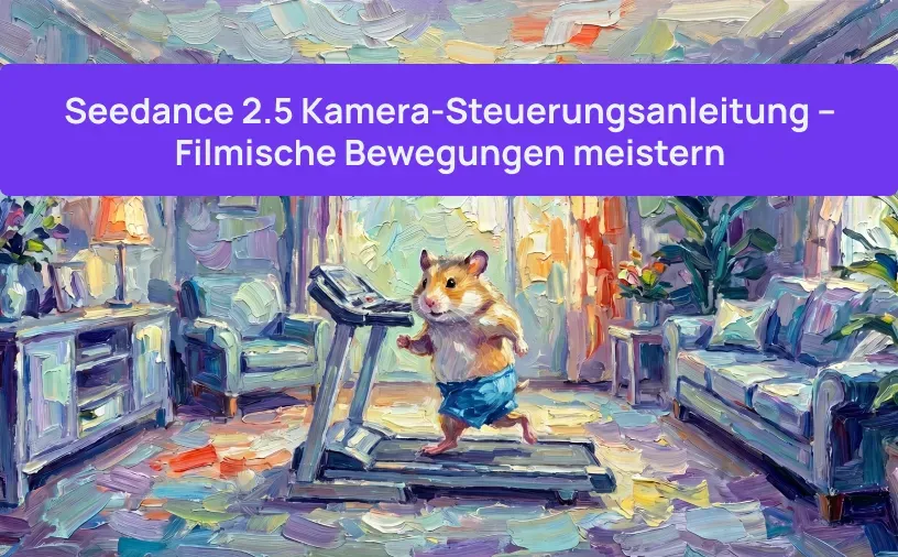 Seedance 2.5 Kamera-Steuerungsanleitung – Filmische Bewegungen meistern