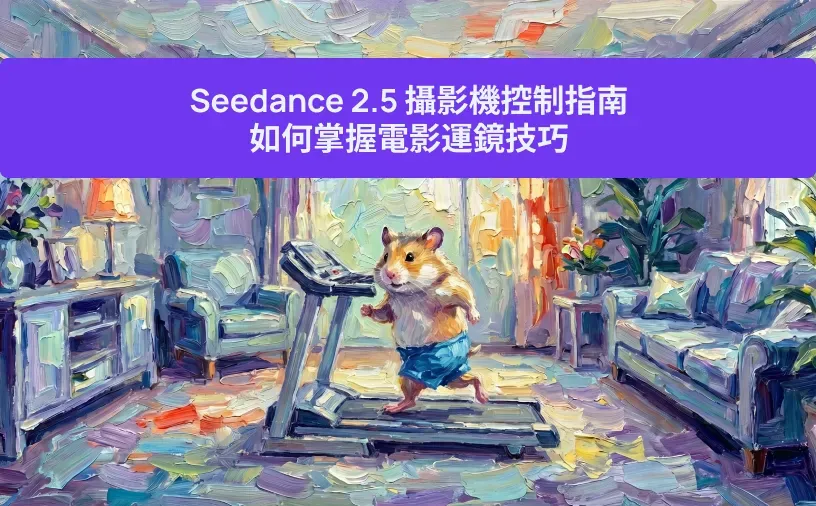 Seedance 2.5 攝影機控制指南：如何掌握電影運鏡技巧