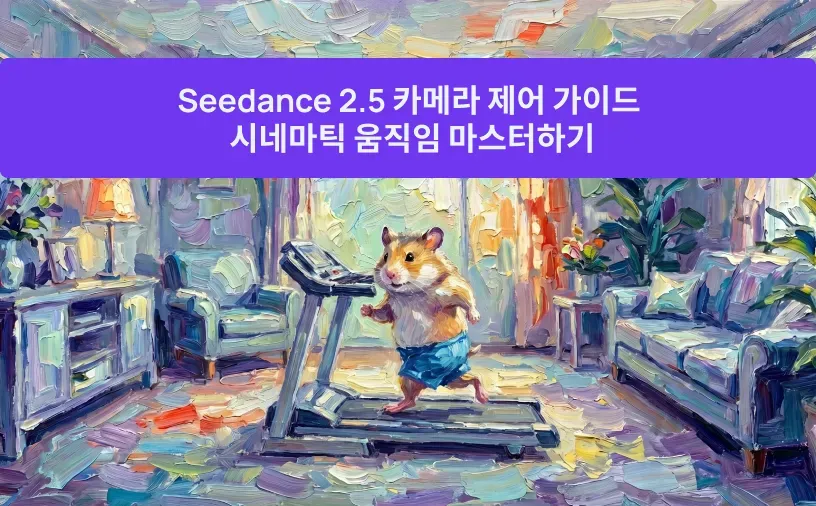 Seedance 2.5 카메라 제어 가이드: 시네마틱 움직임 마스터하기
