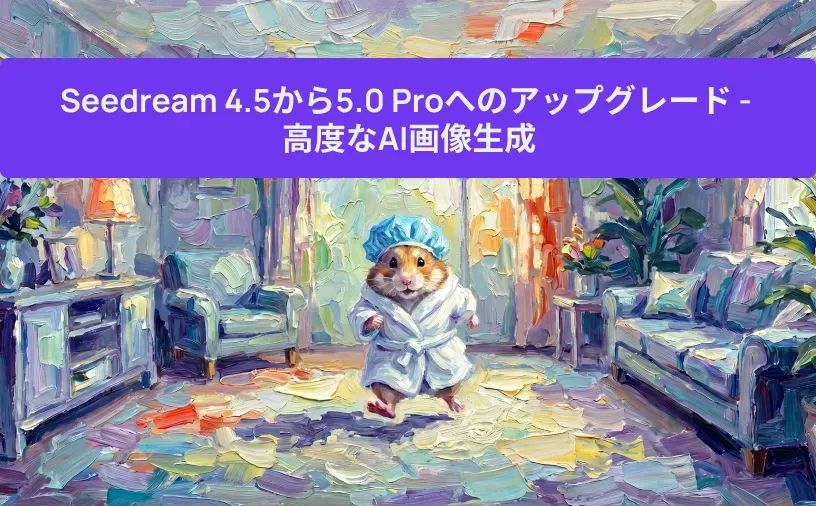 Seedream 4.5から5.0 Proへのアップグレード - 高度なAI画像生成