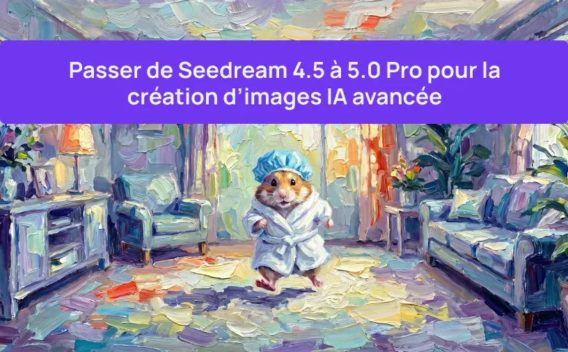 Passer de Seedream 4.5 à 5.0 Pro pour la création d’images IA avancée