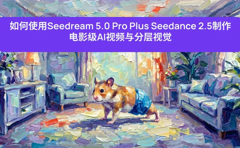 如何使用Seedream 5.0 Pro Plus Seedance 2.5制作电影级AI视频与分层视觉