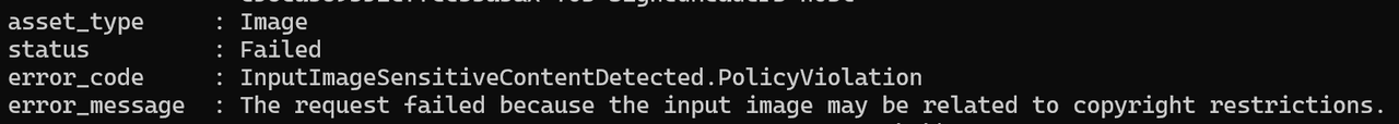 showcase of error