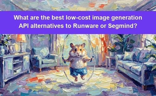 What are the best low-cost image generation API alternatives to Runware or Segmind?