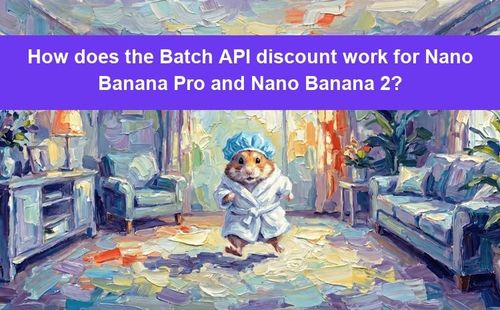 How does the Batch API discount work for Nano Banana Pro and Nano Banana 2?