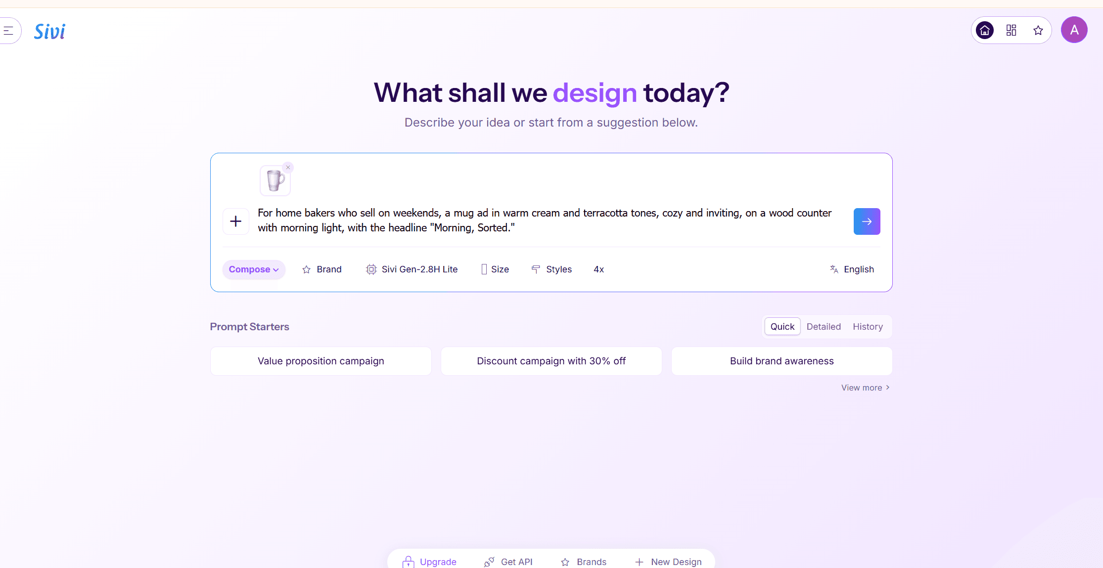 Sivi AI ad generator