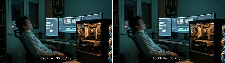 comparison 768p vs 2k