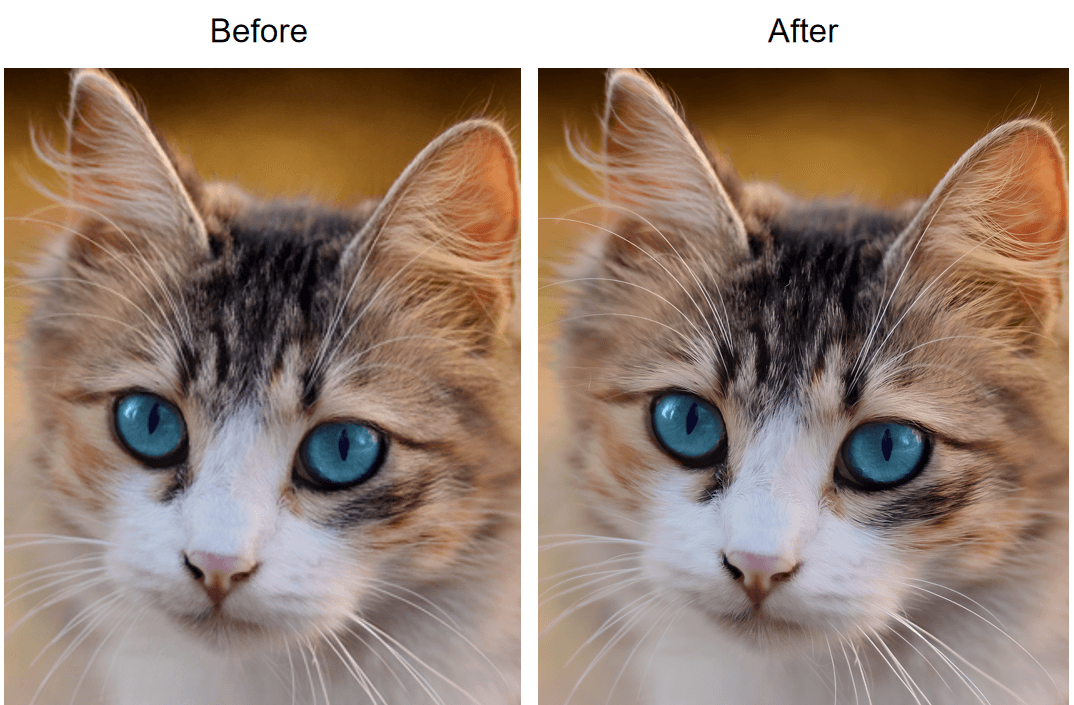 The hosted Atlas Cloud image upscaler playground with outscale set to 4.0, showing the parameter panel next to a finished 4x output